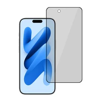 Rūdītais stikls Tel Protect 10X Privacy Titanium paredzēts Iphone 17 Air