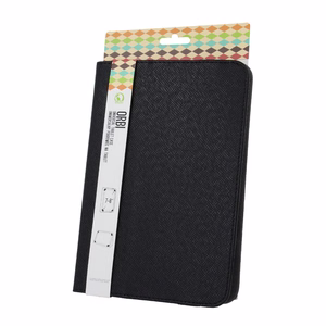 Universāls apvalks Orbi planšetdatoriem 7-8'' (L21,5 x W15 cm) melns ar ietvaru