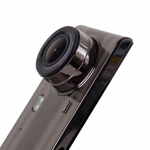 DVR979G Full HD G-sensor LCD auto video reģistrators ar atpakaļskata kameru - bēša