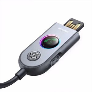 Adapteris Joyroom JR-CB6 pelēks (Ievade: Bluetooth 5.3 / Izvade: AUX)