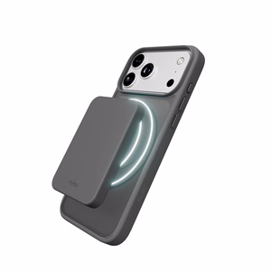 Puro Gradient TPU apvalks saderīgs ar MagSafe iPhone 17 Pro Max - pelēks