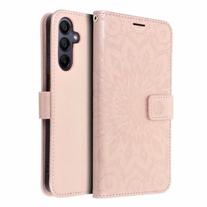 MEZZO viedtālruņa apvalks SAMSUNG A15 4G / A15 5G mandala rozā zelts