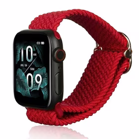Beline Siksniņa Apple Watch Textile 42/44/45/49mm sarkans