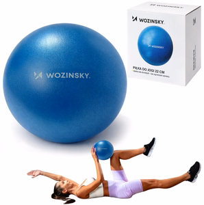 Wozinsky WPDP-N22 rehabilitācijas vingrošanas bumba 22 cm - zila