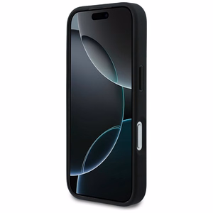 Karl Lagerfeld Rhinestones Karl&Choupette piespraudņu futrālis iPhone 17 Pro - Melns