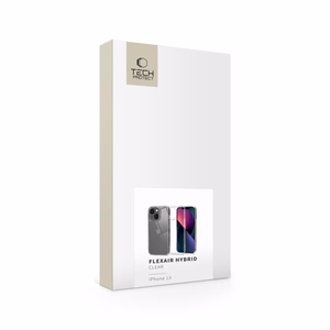 Tech-Protect FlexAir Hybrid viedtālruņa apvalks iPhone 13 - caurspīdīgs