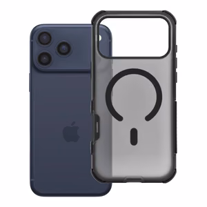 Case for iPhone 17 Pro Max / 18 Pro Max (low camera edge) Forcell F-Protect BumperX Premium compatible with MagSafe black