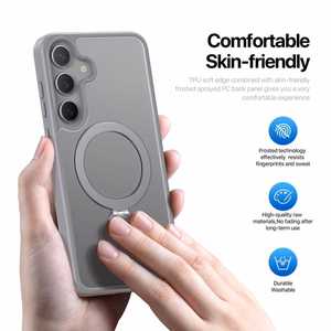 DUX DUCIS viedtālruņa apvalks YIND saderīgs ar MagSafe SAMSUNG S25 Plus pelēks