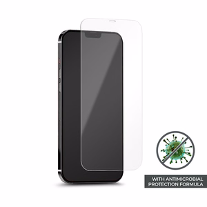 Puro Anti-Bacterial rūdīta stikla ekrāna aizsargs iPhone 12 Pro Max, ar antibakteriālu aizsardzību