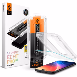 Spigen Glas.TR EZ Fit Pro rūdītais stikls iPhone 17 Air - caurspīdīgs