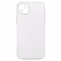 Ultra Clear 1mm viedtālruņa apvalks Iphone 15 caurspīdīgs
