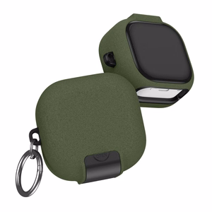 Tech-Protect Slim Hook maciņš priekš Samsung Galaxy Buds 4 / 4 Pro zaļš