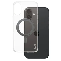 CARE by PanzerGlass Funkcionālais viedtālruņa apvalks ar statīvu iPhone 16 Plus 6.7" melns/melns Magnētiskais 1323