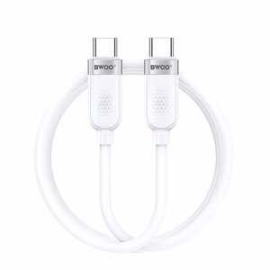 BWOO 65W cable USB-C - USB-C 1m white