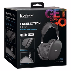 AUSTIŅAS DEFENDER BLUETOOTH FREEMOTION B645 MELNAS