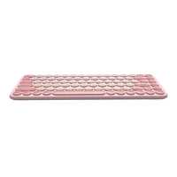 Baseus K01A bezvadu Tri-Mode tastatūra Baby Pink