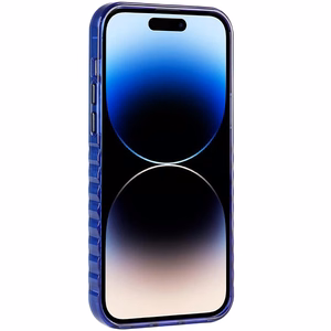 Audi IML Magnētiskais apvalks viedtālrunim iPhone 14 Pro - zils