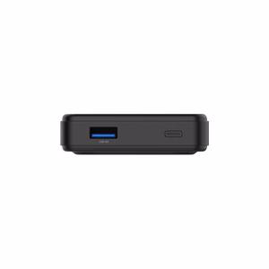 Внешний аккумулятор Wozinsky WLWP-10KA0Y3S 22.5W PD Qi2 10000 mAh, с подставкой, 1x USB-A, 1x USB-C - чёрный