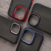 Crystal Black case for iPhone 16 Plus 6,7" red