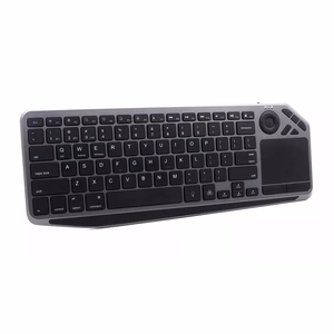 Techly ICTB9801TB tastatūra RF bezvadu + Bluetooth QWERTY US English melna