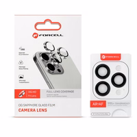 Forcell Premium Camera Lens Tempered Glass - iPhone 13 / 13 Mini sudraba