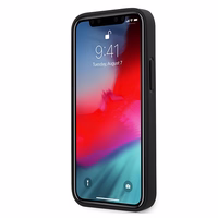 Ferrari FEHQUHCP12SBK iPhone 12 mini 5.4" melns/melns cietais apvalks Off Track Quilted