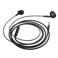 Borofone austiņas BM100 Max Fuente ar mikrofonu melnas