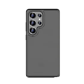 Rock Guard Touch Matte Series Magnētiskais viedtālruņa apvalks Samsung Galaxy S25 Ultra melns