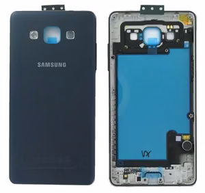 Aizmugurējais vāks Samsung A500 A5 Midnight Black oriģināls (lietots Grade C)