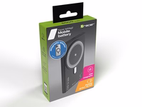 Tracer AirMag2 5000mAh PD20W+15W Mag, melns