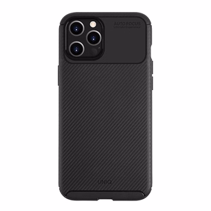 Uniq Hexa apvalks iPhone 12 Pro Max - melns