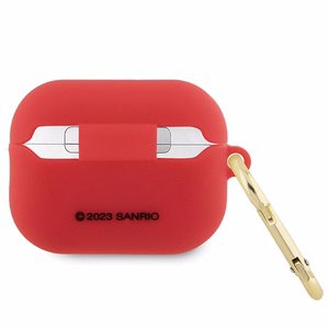Hello Kitty Силиконовый 3D Kitty Head чехол для AirPods Pro 2 (2022/2023) - фуксия
