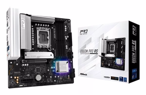 Asrock B860M Pro RS Intel B860 LGA 1851 (Socket V1) micro ATX