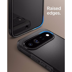 Spigen Tough Armor Mag MagSafe aizsargvāciņš Google Pixel 11 Pro tālrunim, melns