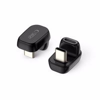 Tech-Protect Ultraboost AA04 USB-C leņķa adapteris - melns