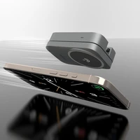 Dudao A11 Max 15W 3 vienā indukcijas uzlādes stacija, saderīga ar MagSafe - pelēka