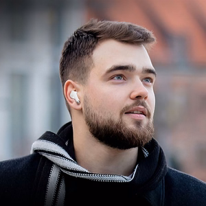 HOCO bezvadu bluetooth austiņas TWS EQ2 baltas