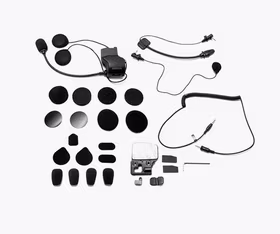 Sena SC-A0318 Universal helmet clip kit with speakers melns