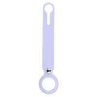Silikona cilpa Airtag violeta