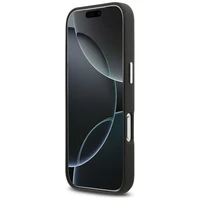 BMW Sign pilnībā pārklājošs metāla magnētiskais viedtālruņa apvalks iPhone 17 Pro - melns
