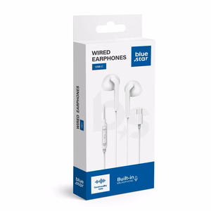 Проводные наушники USB C (DAC) Blue Star PA-M15C-R 1,2 m белый