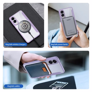 Чехол Dux Ducis Skin X Pro для Samsung S937 S25 Edge фиолетовый