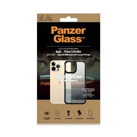 PanzerGlass ClearCase antibakterālais militārās klases sertificētais viedtālruņa apvalks iPhone 13 Pro Max - caurspīdīgs rozā