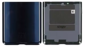 Aizmugurējais augšējais vāks Samsung Galaxy Z Flip F700 melns oriģināls (service pack)