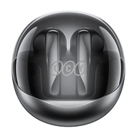 TWS QCY AilyBuds Clear T32 austiņas (melnas)