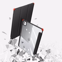 Dux Ducis Toby vāciņš ar aizdari un statīvu iPad Pro 11" 2024 - melns