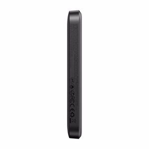 Mini magnētiskais portatīvais lādētājs Joyroom JR-W020 5000mAh USB-A USB-C 20W (melns) + USB-C / USB-C kabelis