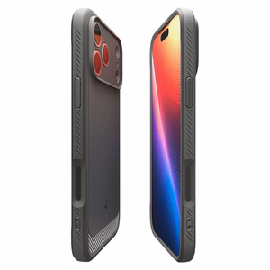 Spigen Rugged Armor Mag Magnētiskais viedtālruņa apvalks iPhone 17 Pro - Pelēks