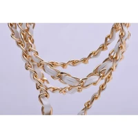 STRAP tālruņa siksniņa, tālruņa piekariņš / auklas garums 116 cm (58 cm cilpā) / ap kaklu – balts