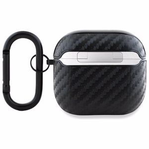 BMW BMA4CMPUCA AirPods 4 apvalks melns/melns PU Oglekļa M Kolekcija